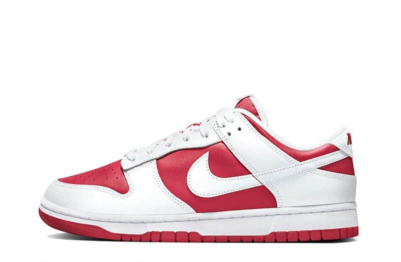 nike dunk low deep red